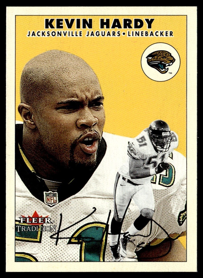2000 Fleer Tradition Kevin Hardy Jacksonville Jaguars #14