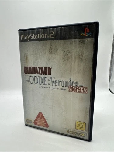 Resident Evil Code Veronica CIB Japanese Game Playstation PS2 Region Locked