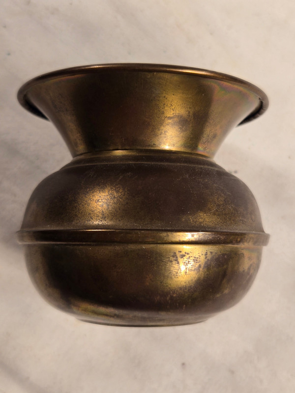 Vintage Brass Spittoon - Salesman Sample
