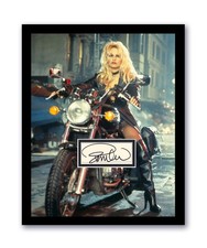 Barb Wire Pamela Anderson Autographed Signed 11x14 Framed Photo ACOA