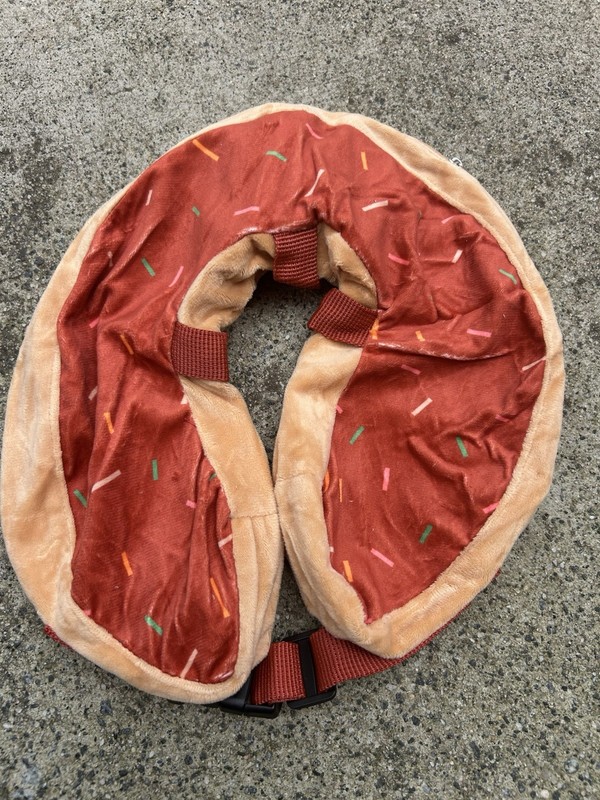 Soft Donut Dog Recovery Collar E-Collar Prevents Licking, Size M Beagle