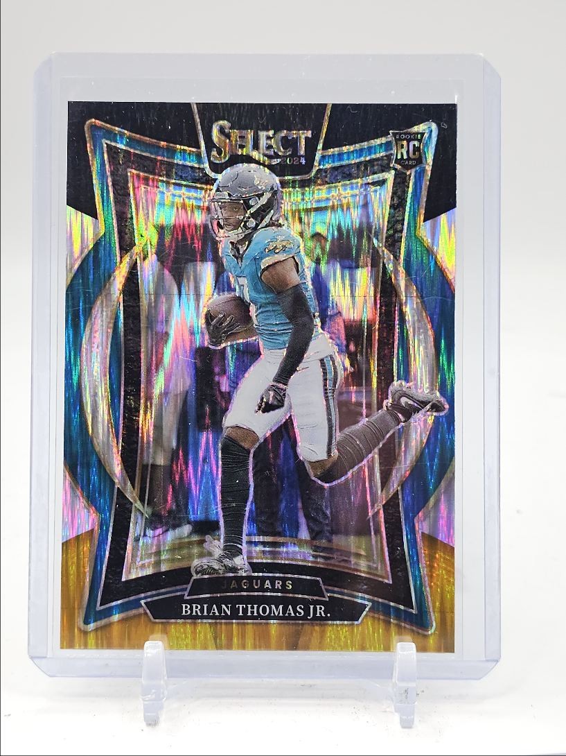 BRIAN THOMAS JR. 2024 SELECT CONCOURSE ROOKIE BLACK GOLD SHOCK RC Q3698