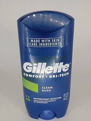 #ad Gillette Comfort Dri Tech Antiperspirant 3.4 oz Clean Rush Deodorant 72 HR $29.99