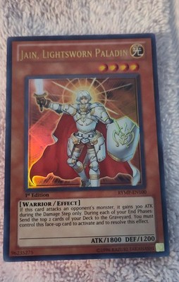 Jain, Lightsworn Paladin RYMP-EN100 Ra Yellow Mega Pack 1st Edition