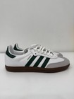 adidas Samba White Green Gum Sneakers JQ2843 Size 3.5 J Youth Brand New