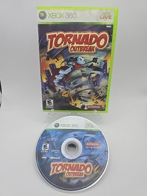 Tornado Outbreak (Microsoft Xbox 360, 2009) CIB with Manual Good Condition Rare