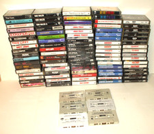 Vintage Lot of 94 Cassette Tapes Rock N Roll - Heavy Metal