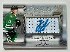 2024-25 Upper Deck The Cup Logan Stankoven Rookie Scripted Swatches /50 #SS-LS
