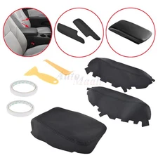Fits Toyota Avalon 2013-2018 Console Lid Armrest & Front Door Panel Cover Black