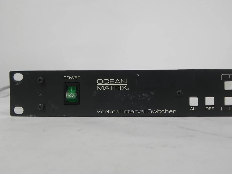 Ocean Matrix OMX-9021 Vertical Interval Video Audio Switcher - Image 2 of 4