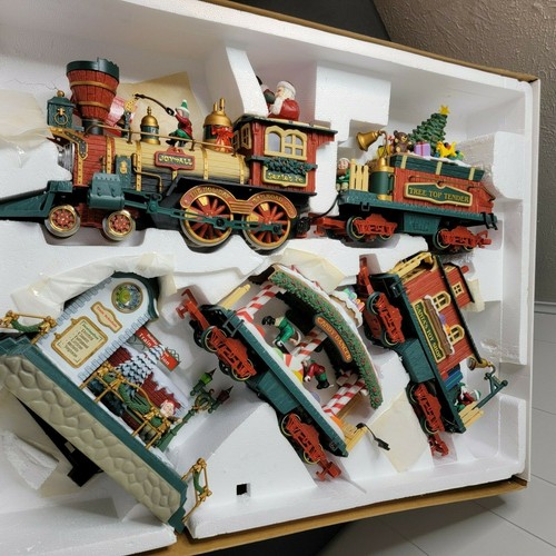 new bright holiday express train tracks