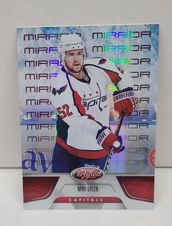 MIKE GREEN 2011-12 Certified MIRROR RED /199 ~ Washington CAPITALS