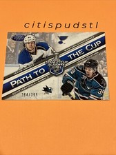 2012-13 PATH TO THE CUP Arnott / Couture 264/399 Blues Sharks