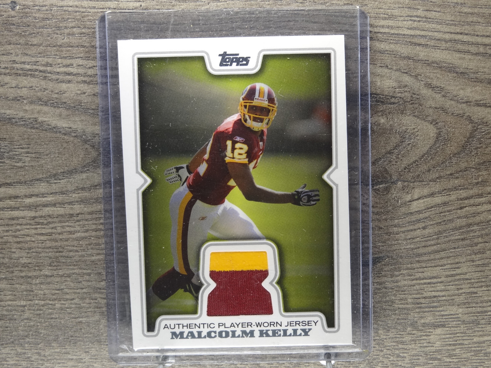 Malcolm Kelly Topps Jersey Relic #RMK Base
