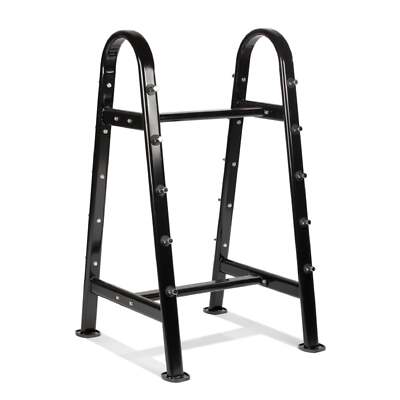Titan Fitness Fixed Barbell Rack, Holds 10 Straight or EZ Curl Bars
