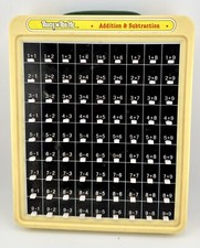 Vtg Touch 'N Tell Me Math Addition  Subtraction Press and See Board Toy 1985