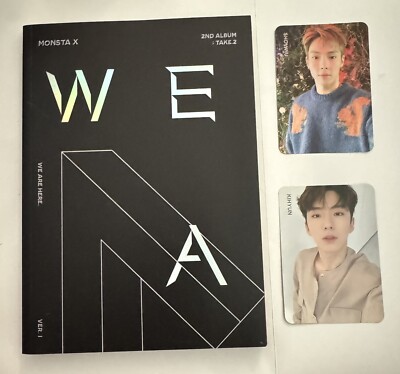 MONSTA X - 'WE ARE HERE' TAKE.2 2ND ALBUM