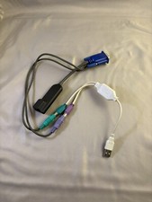 Avocent AVRIQ-PS2 520-306-507 PS2 KVM Server Interface Cable Adapter Module