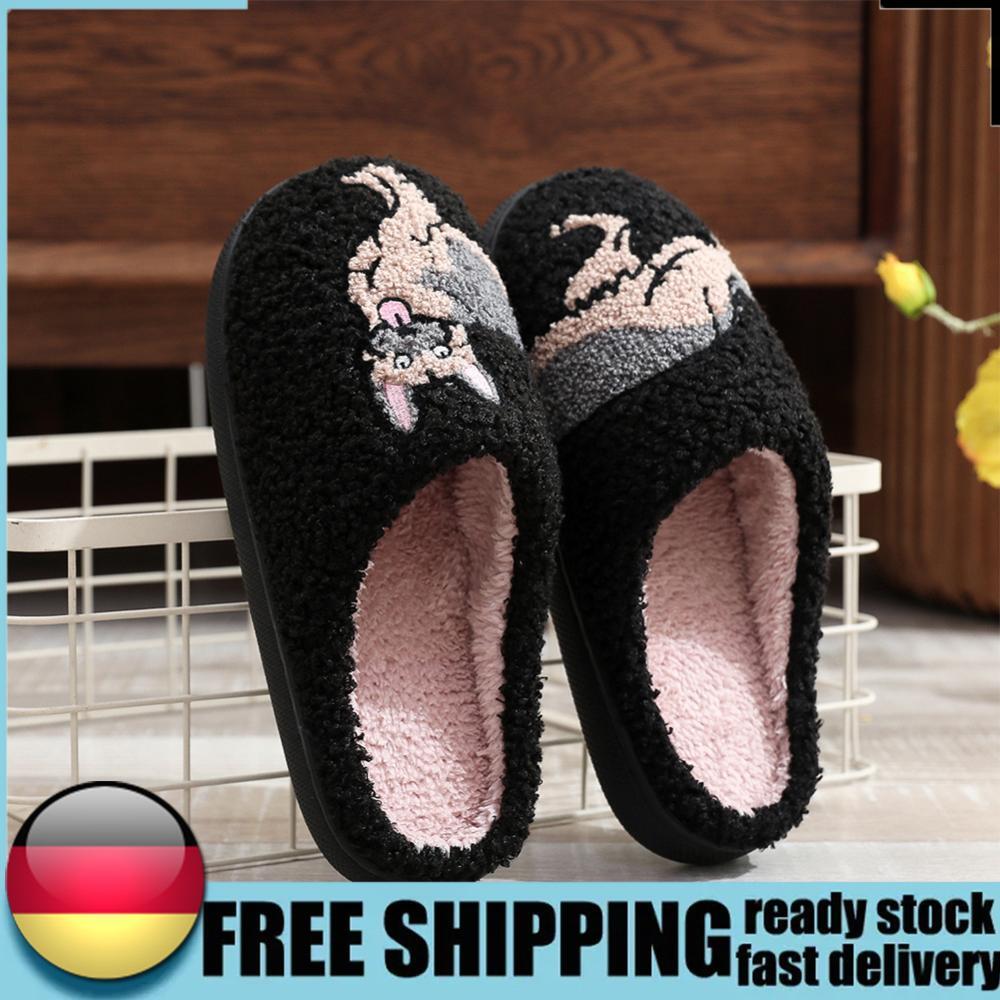 APL Pantofole pastore tedesco comode pantofole termiche per cuccioli da interno camera da letto