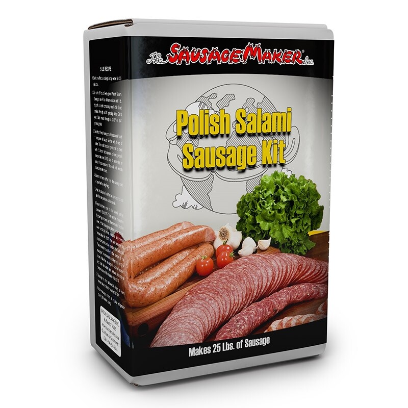 Sausage Maker Venison Polish Salami Sausage Kit Makes 25 Lbs, Model