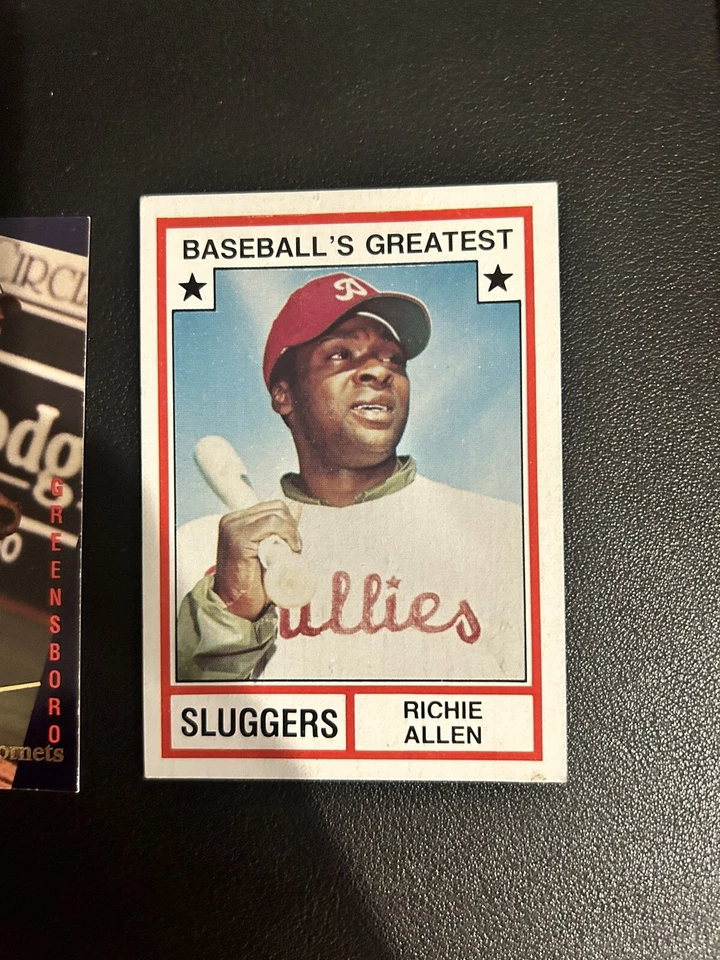 Lote de 6 tarjetas de béisbol - Jeter, Ortiz, Allen, Guerrero Sr, Rollins, Grudz., Martin Foto 2 de 4