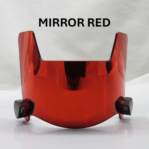 MINI HELMETS VISOR AND CLIPS (HARD STYLE) 19 COLORS TO CHOOSE FROM - Picture 17 of 20