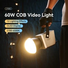 Ulanzi LT005 60X Portable COB LED Video Light 2700K-6500K Photography COB Lights