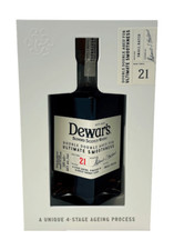(185,81€/l) Dewar's 21 Years Double Double Aged Blended Scotch Whisky 46% 0,5l F