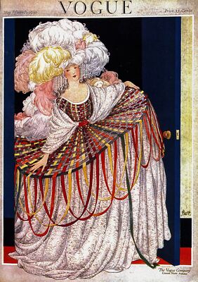 Vintage art-book page Ready for the ball!  Ready to frame