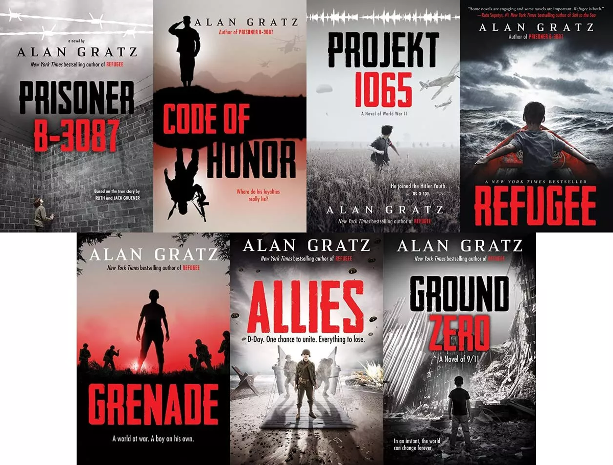 Alan Gratz Complete Collection of 7 books Box Set NEW Paperback