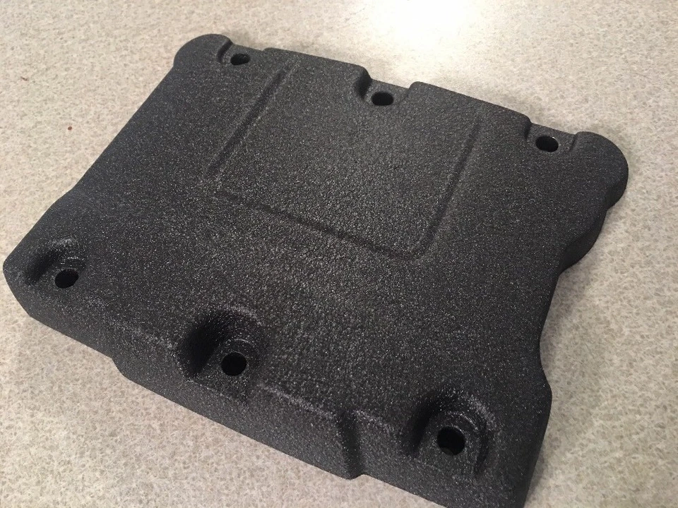 99-16 Harley Davidson Doble Cámara Balancín Caja Cubiertas 17571-99 Negro Arruga Foto 3 de 4