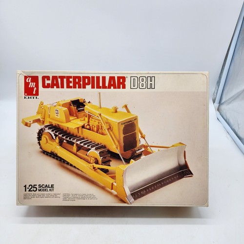 AMT ERTL #6670 Caterpillar D8H 1/25 Scale Plastic Model Kit New Open ...