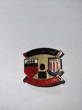 Man Utd Vs Stoke Premier League Division 2014/15 Season Pin Badge