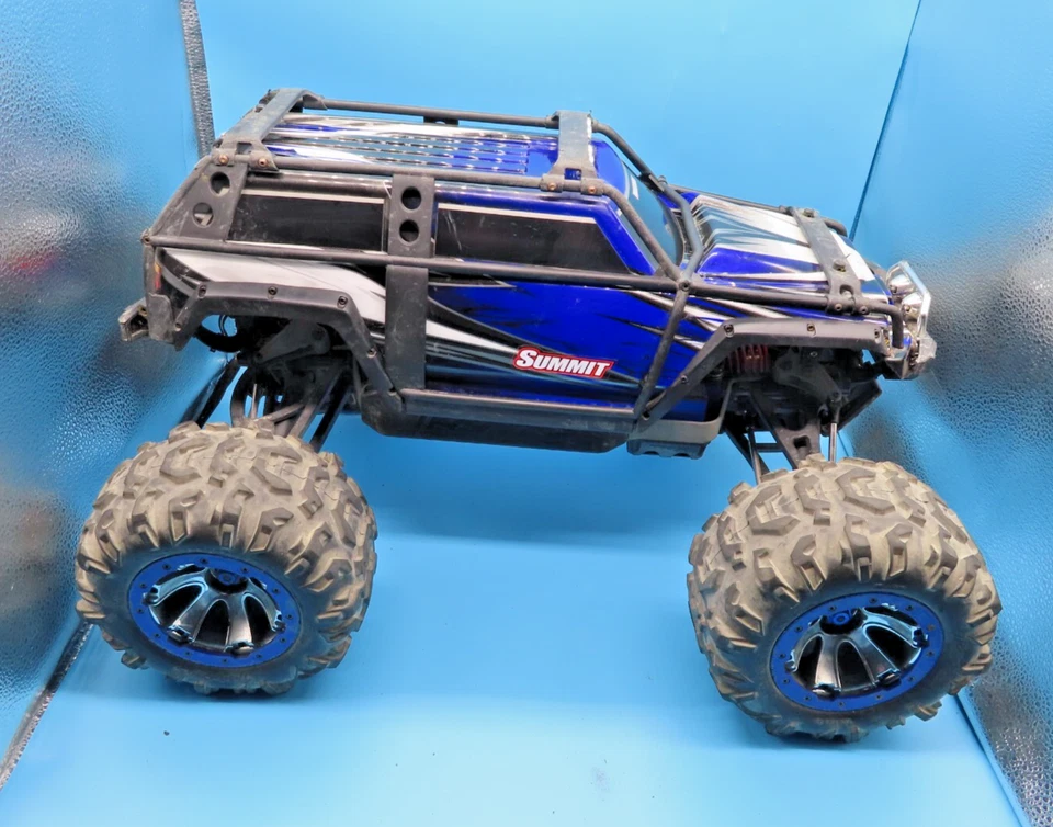 #SE4302# RC Car Auto Traxxas Summit Monster Truck 1.8 Allrad *bitte lesen* - Bild 4 von 4