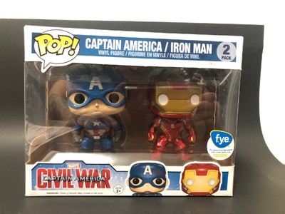 funko pop civil war 2 pack