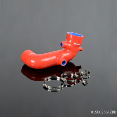 SILICONE INDUCTION AIR INTAKE HOSE RED  FIT FOR 1993-99 FIAT PUNTO GT 1.4L TURBO