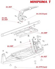 RICAMBI PER TAGLIAPIASTRELLE MONTOLIT SERIE MINIPIUMA T