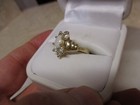 14K Yellow Gold Opal Cluster Ring 7.25 — photo 10