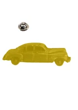 refA6 US Meadowbrook Sedan 1940's   3D car chrome Gold colour lapel pin badge