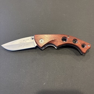 New Frost Cutlery Designed By Jim Frost Stainless Frame Lock Pocket No Box