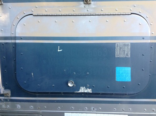 International 9670 Left/Driver Sleeper Door - Used