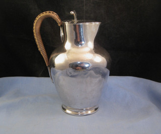 MAPPIN & WEBB No 5867 BRITANNIA METAL PLATE EDWARDIAN COFFEE HOT WATER POT JUG