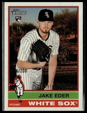 2025 Topps Heritage #95 Jake Eder Chrome