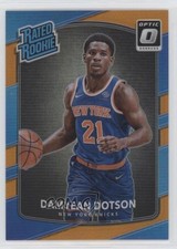 2017 Panini Donruss Optic Rated Rookie Orange Prizm /199 Damyean Dotson #166 jh0