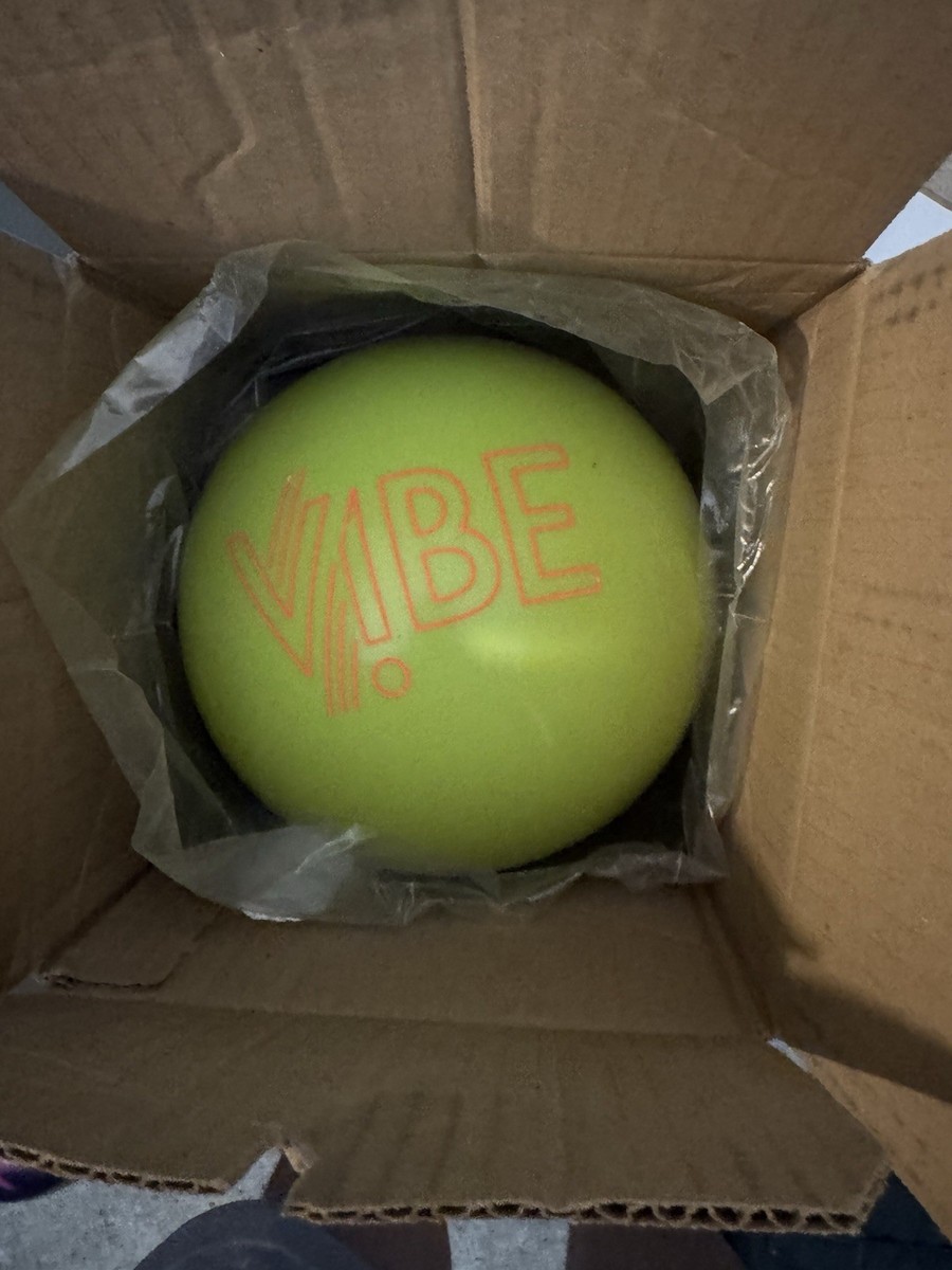 NIB Hammer Radioactive Vibe Bowling Ball Reactive Resin Neon