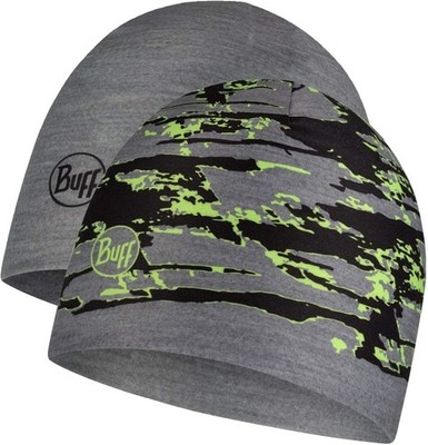 Buff Unisex Erwachsene Thermonet Hut Platte Multi, grau, Einheitsgröße wendbar