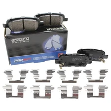 Akebono ProACT Rear Ceramic Brake Pad Set For FX35 G35 Q60 350Z Altima Murano