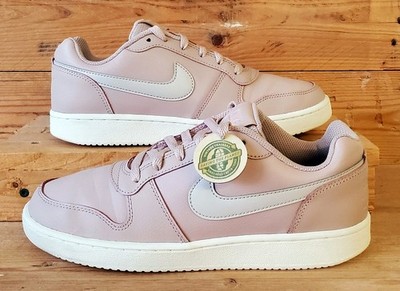 Nike Ebernon Low Leather Trainers UK6.5/US9/EU40.5 AQ1779-200 Pink/White