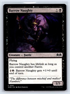 Barrow Naughty C Wilds of Eldraine 81 LP