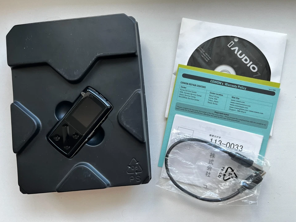 Raro Reproductor de Música MP3 Audio Cowon iAudio 7 8 GB (PROBADO) - Estado Caja Foto 2 de 4